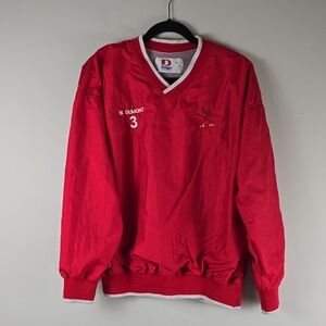 Vintage Dodger Brand Made in the USA Cardinals little league baseball Pullover